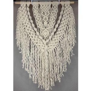 Handmade macrame wall decor